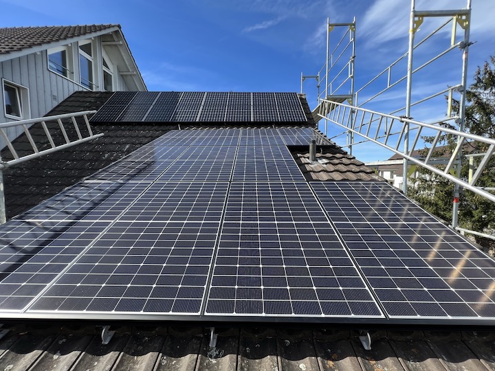 Solaranlage mit Speicher